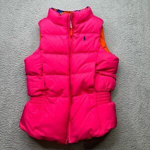Ralph Lauren puffer vest girls 12-14